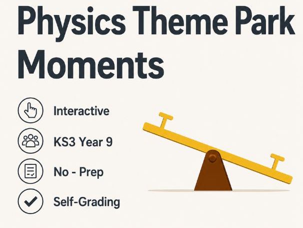 KS3 Year 9 Forces | Physics Interactive Game : Moments