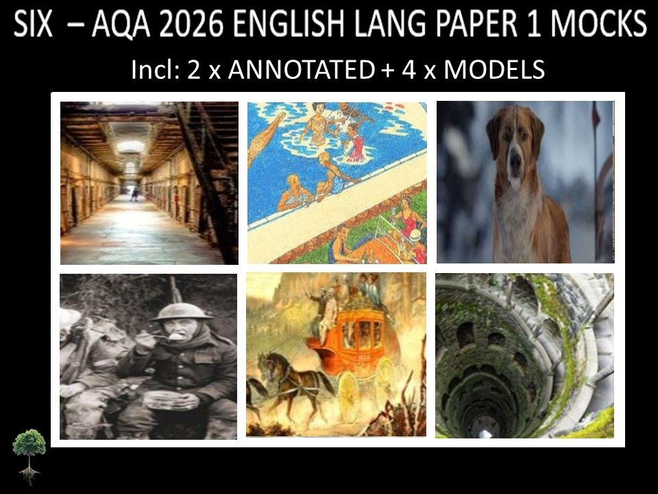 SIX - AQA PAPER 1 | 2026 FULL MOCKS | ANNOTATED | MODELS