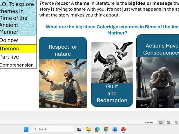 Year 8/9 Ballads and Narrative poetry unit of work