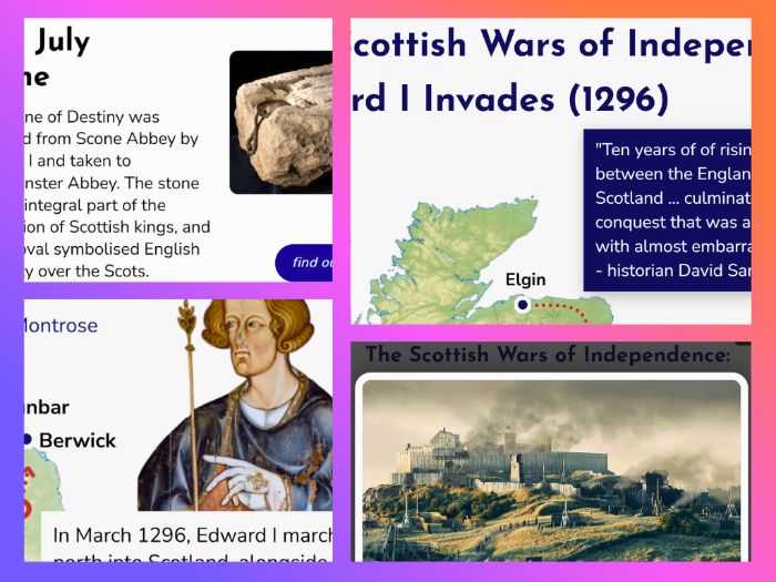 Scottish Wars of Independence: Edward I Invades (1296) Interactive Introduction