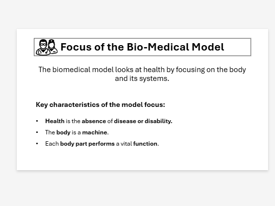 AQA A-Level Sociology: Models of health, illness and disease (Health Topic – Paper 2)