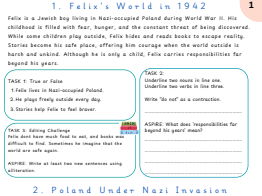 Once by Morris Gleitzman Literacy & Plot Activities Booklet