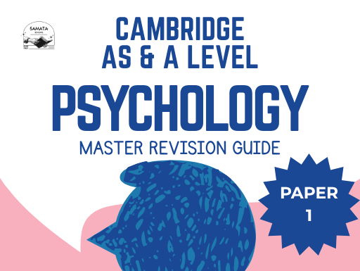 CIE AS & A Level Psychology Paper 1 Revision Guide: Approaches, Issues & Debates + 12 Core Studies