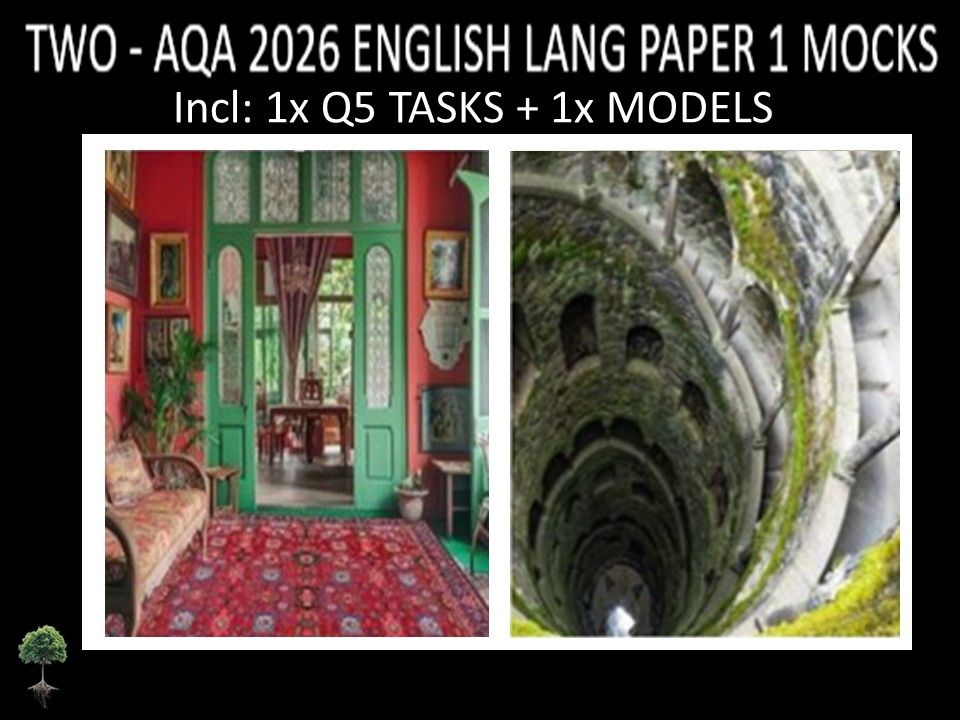 TWO - AQA PAPER 1 | 2026 FULL MOCKS | Q5 TASKS | MODELS