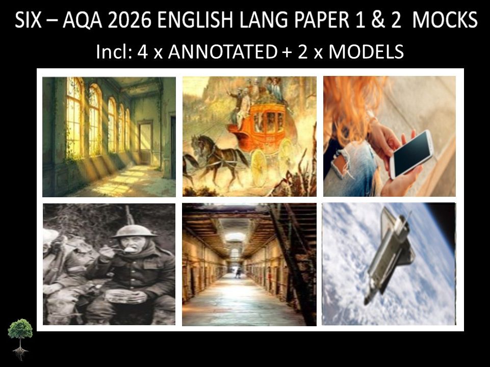 SIX - AQA PAPER 1 & 2 | 2026 FULL MOCKS | ANNOTATED | MODELS