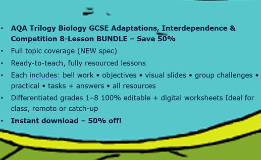B16 Adaptations and competition