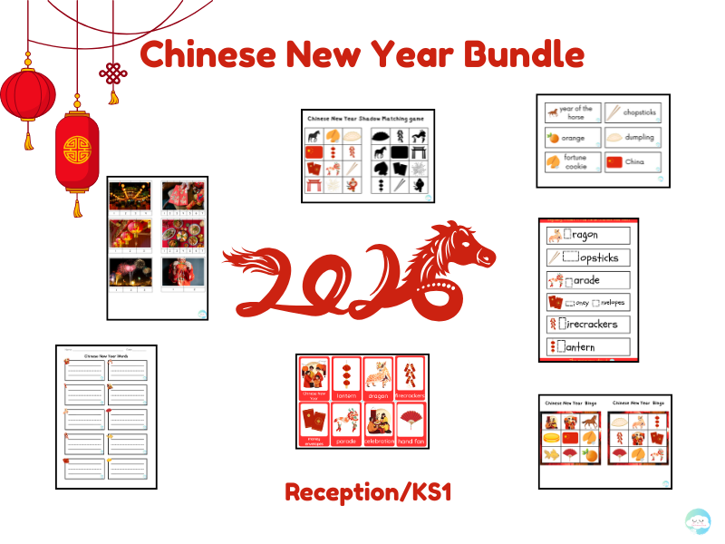 Chinese New Year Activity Bundle (Reception / KS1)