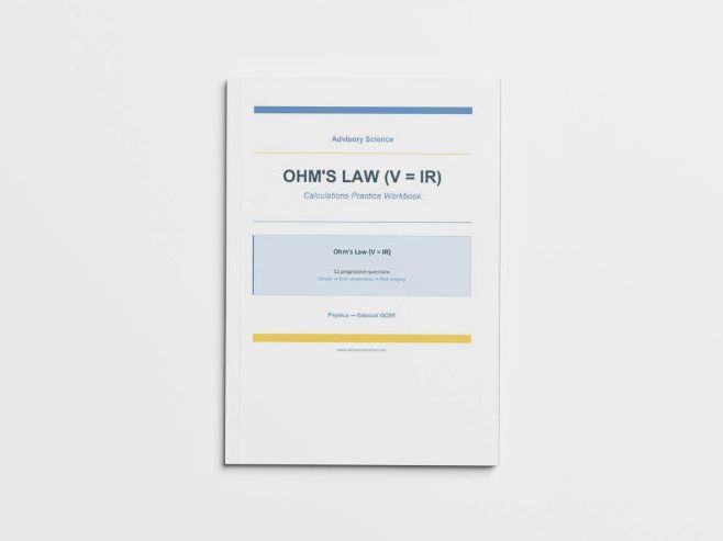 Ohm's Law V=IR - Edexcel GCSE Physics Calculation Practice Book