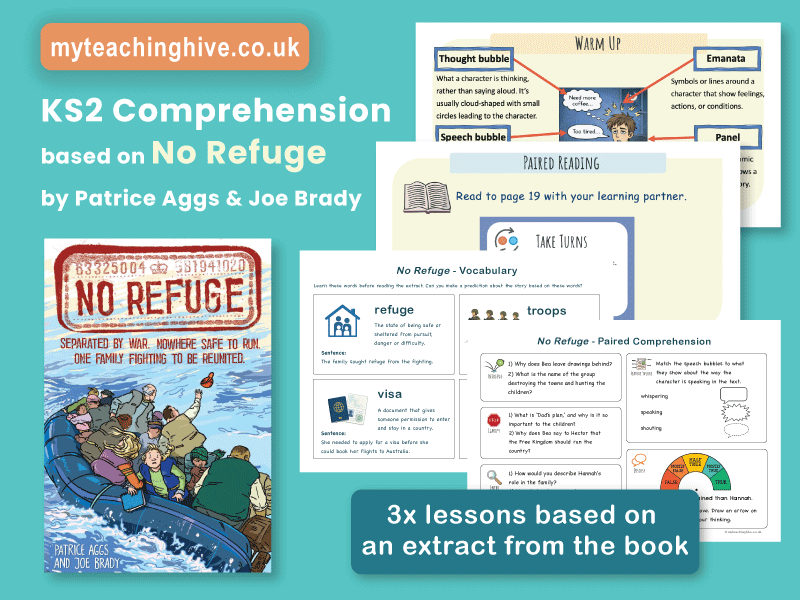 No Refuge - Whole Class Reading - ages 9+