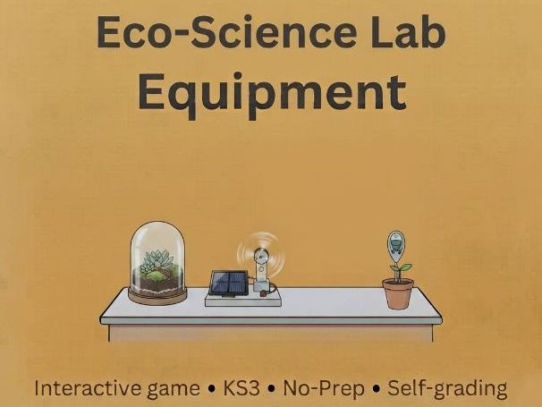 Eco - Science Lab Equipment Interactive Game