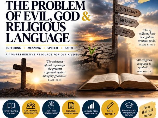 A Level Religious Studies: God, Evil & Religious Language - OCR H573
