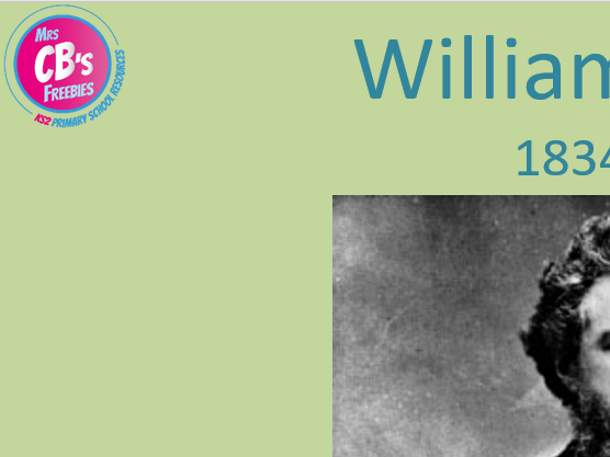 William Morris - Art lesson - Powerpoint (ppt) including facts, his work and a task to set.