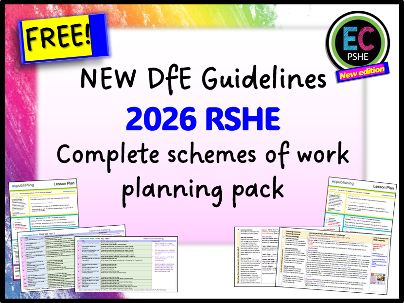 2026 RSHE Planning + Mapping Curriculum