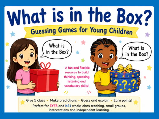 What is in the Box? Fun Guessing Games