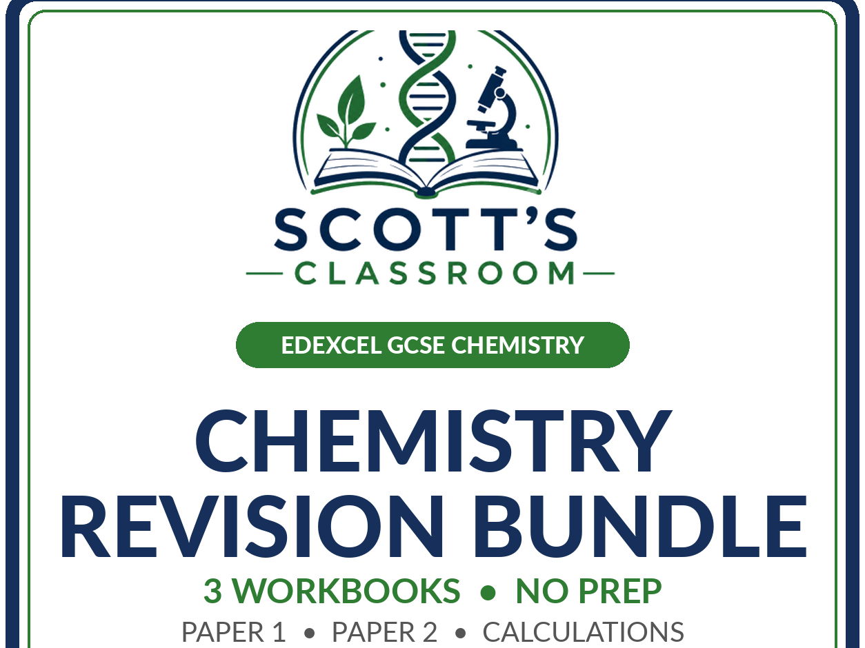 Edexcel GCSE Chemistry Revision Bundle