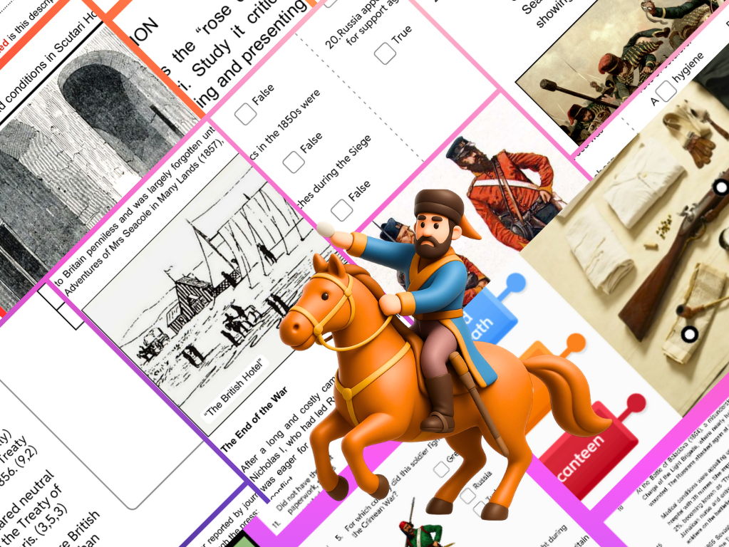 KS2/3 The Crimean War - Soldiers' Experience Activities Pack