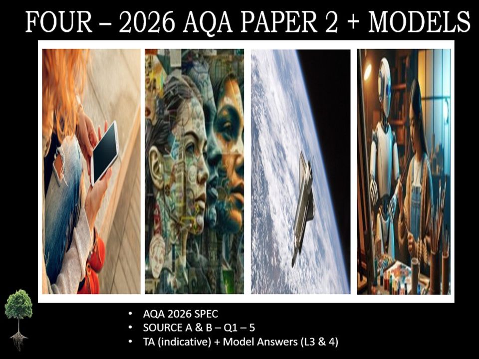FOUR - AQA PAPER 2 | 2026 FULL MOCKS | MODELS