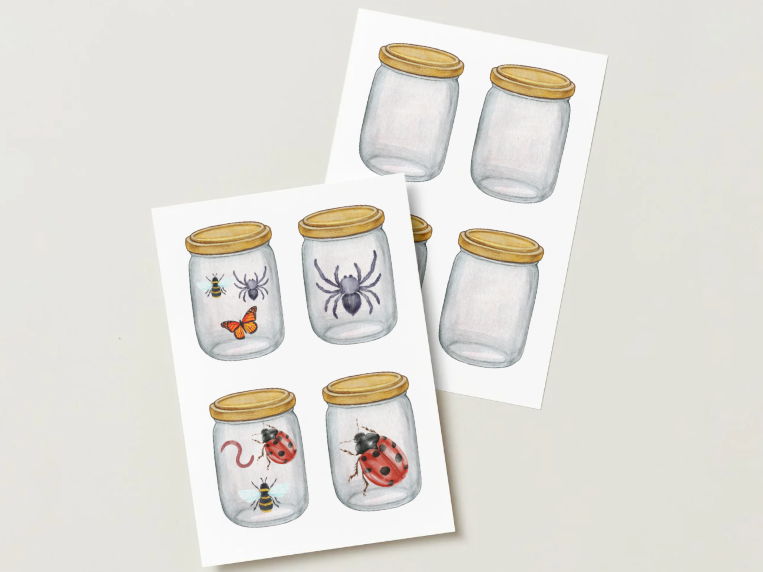 How many minibeast/bugs in the jar?