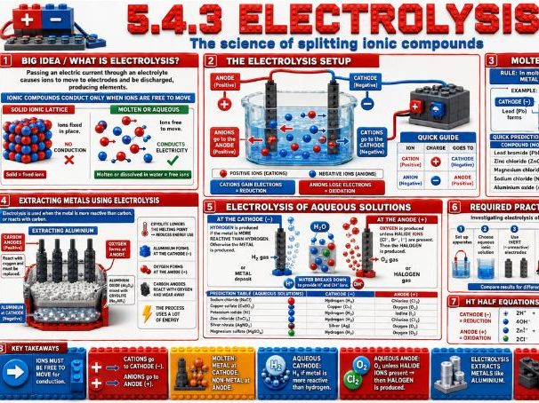 AQA CHEMISTRY TRILOGY PAPER 1 LEGO KNOWLEDGE ORGANISERS