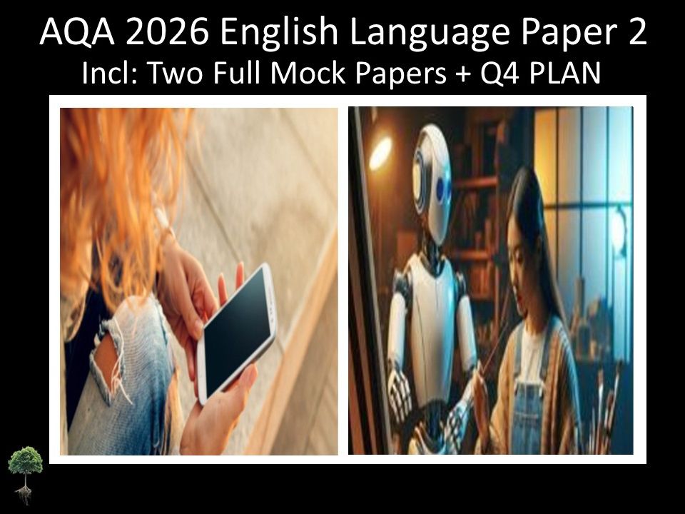 Two AQA 2026 GCSE English Language Paper 2 Mocks | Q4 Plan