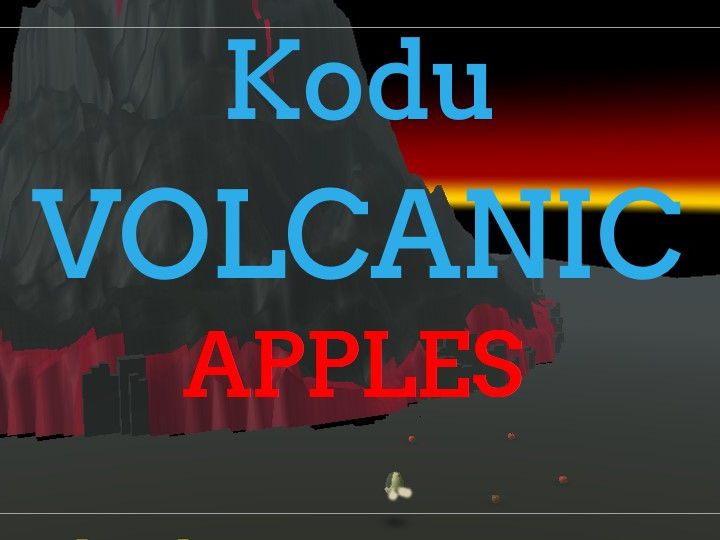 Kodu - Volcanic Apples - Lesson 1