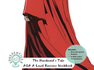 The Handmaid's tale AQA A Level Revision Workbook WITH YT VIDEO