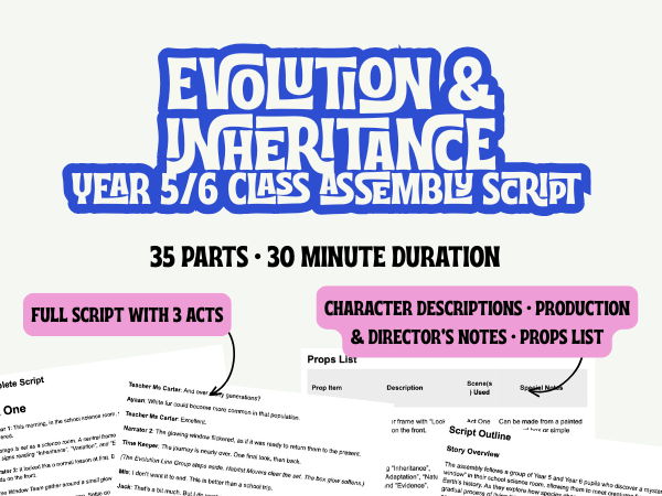 UKS2 Evolution & Inheritance Assembly Script