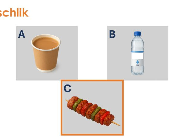 German - At the snack stand