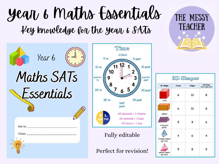 Year 6 Maths Essential Knowledge SATs Preparation