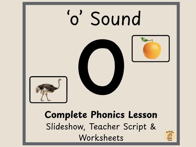 Initial 'o' Sound Phonics - Phase 2 Complete  Lesson (EYFS)