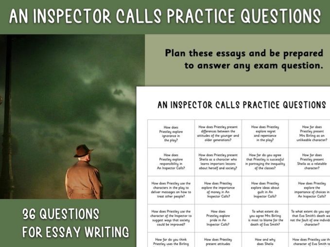 An Inspector Calls Practice Questions