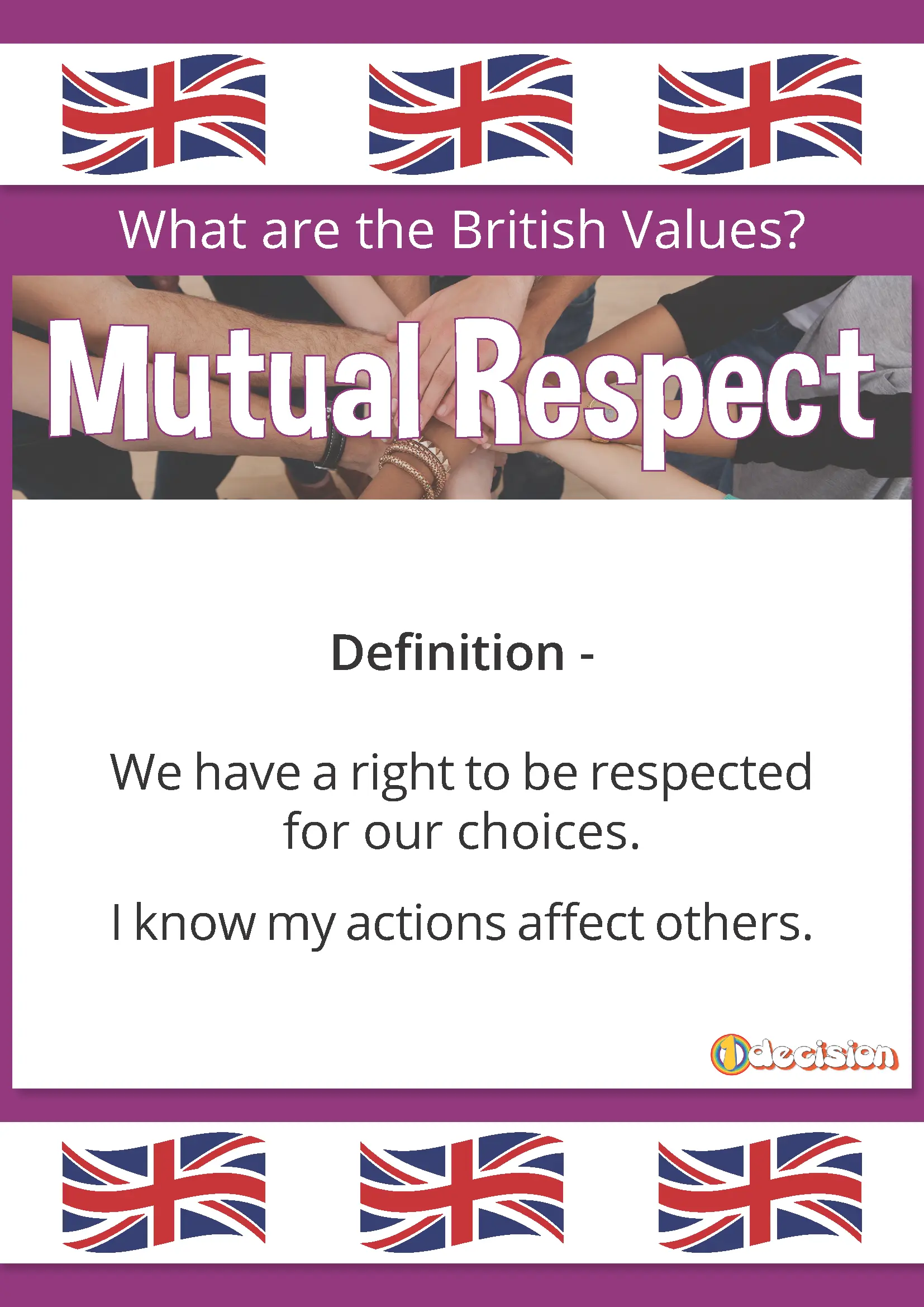 British Values Posters Teaching Resources