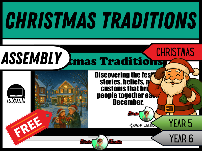 Christmas Traditions | Assembly Presentation | Year 5/6