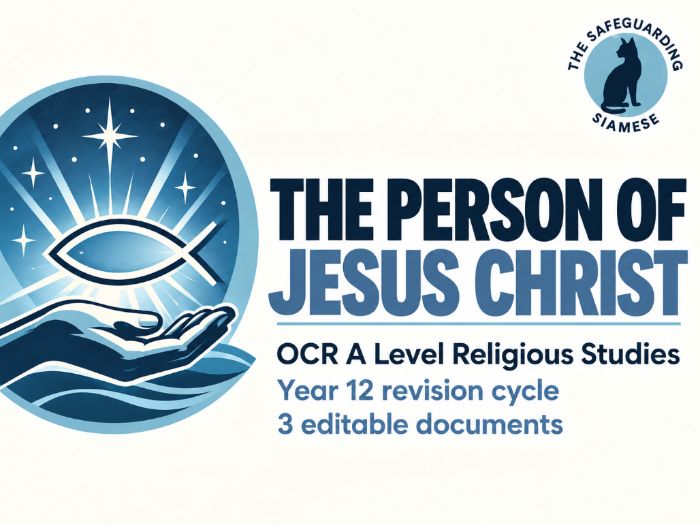 OCR A Level Religious Studies DCT: The Person of Jesus Christ | Year 12 Revision Cycle