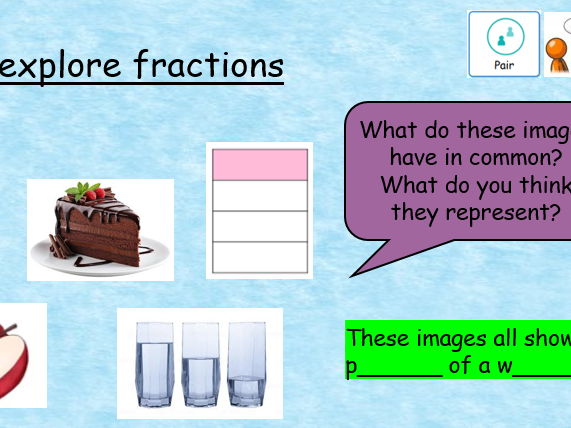 Fractions y4 lesson 1 recap of prior knowledge