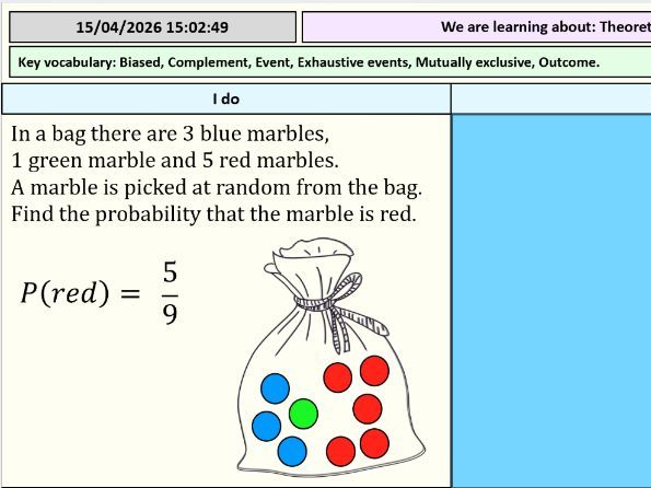 Introduction to probability - Full Lesson