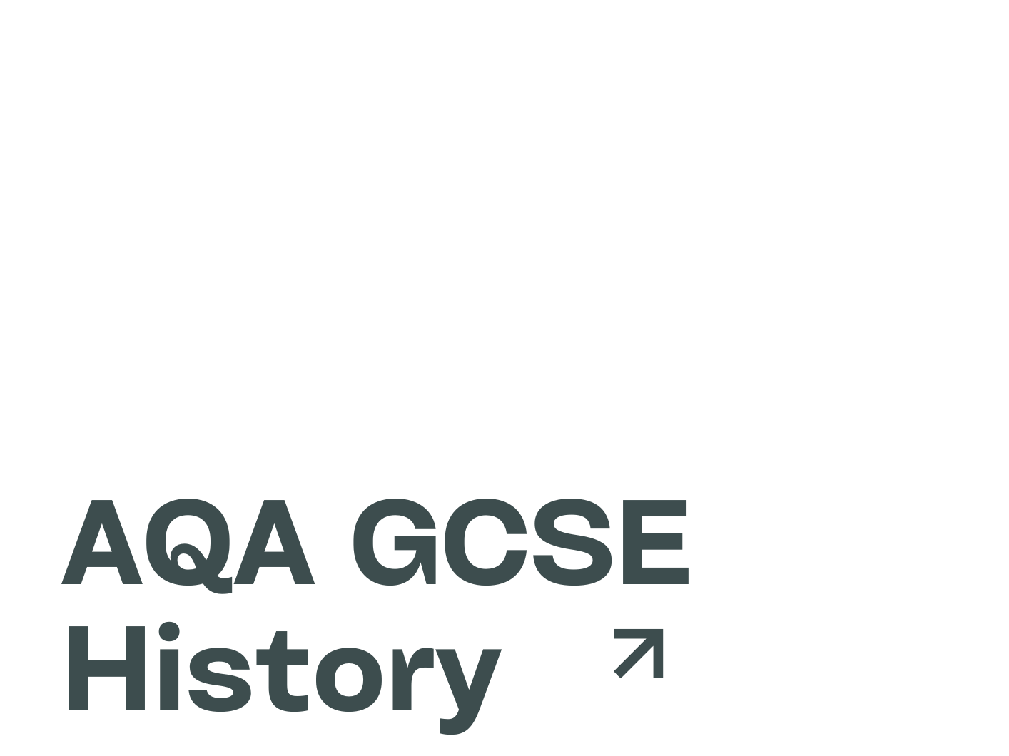 AQA GCSE History Paper Two Series A Past Paper Exam Work Books