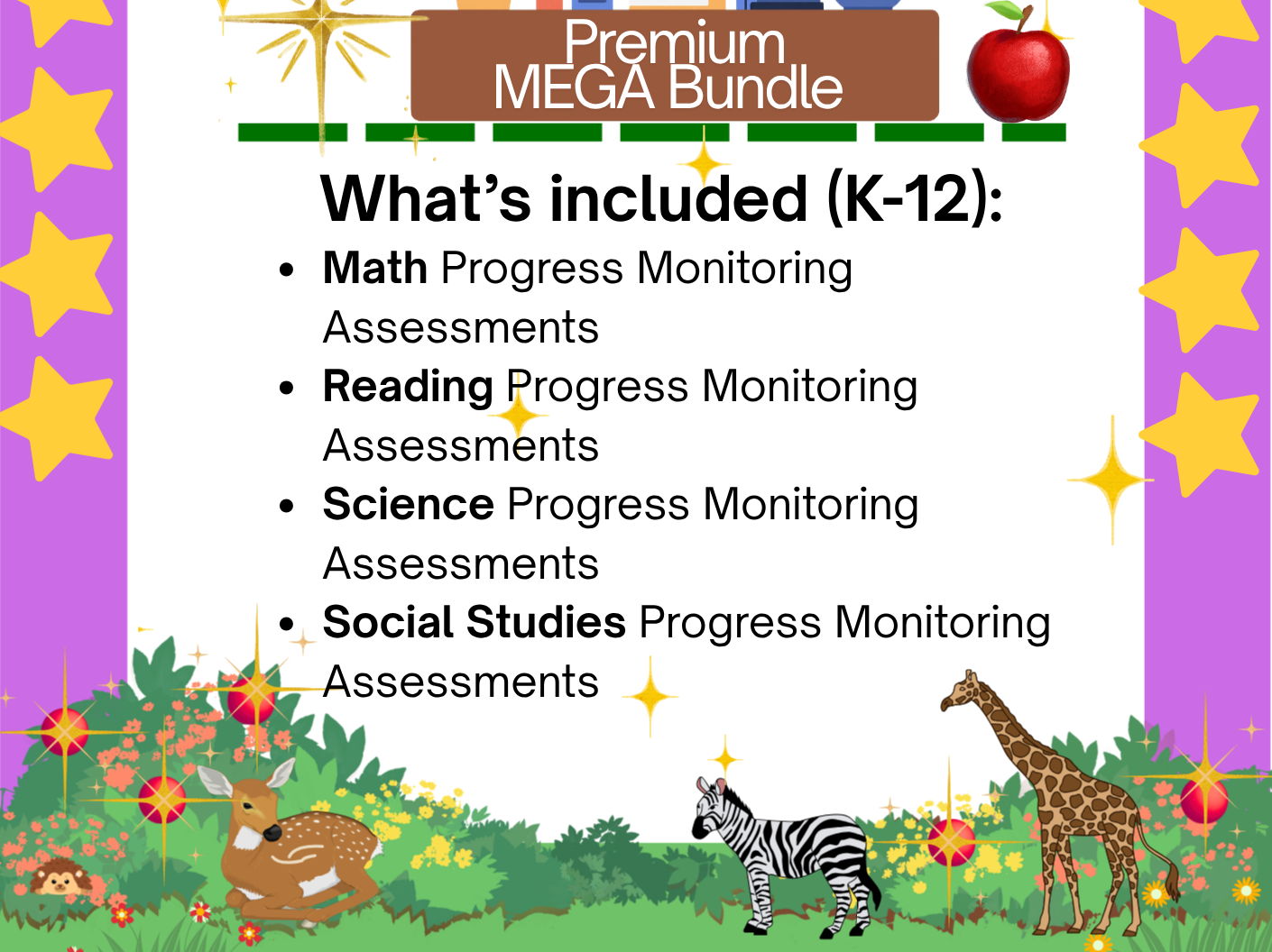 Homeschool Made Simple: Premium Mega Bundle | Progress Monitoring | Grades K-12