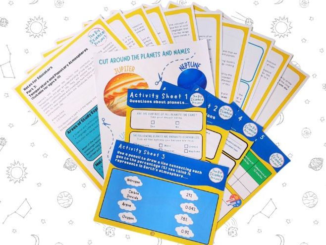 Solar System KS2: Temperatures & Atmospheres