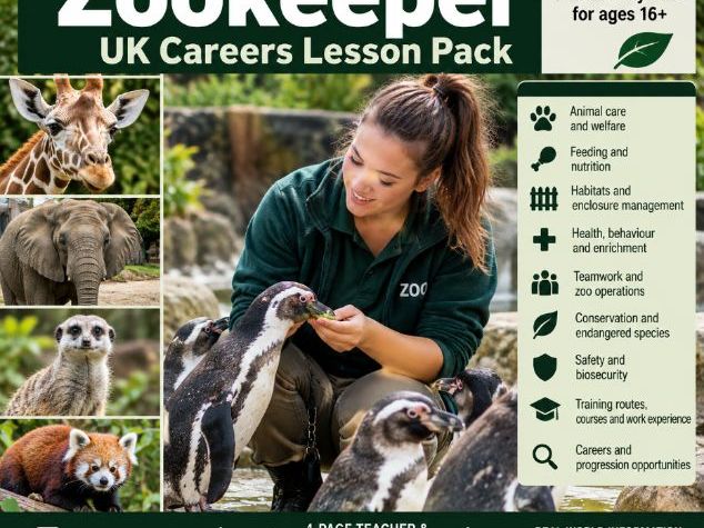 Zookeeper UK Careers Lesson Pack