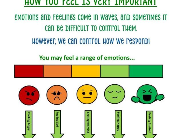 Mental Health Wellbeing - Response to emotions