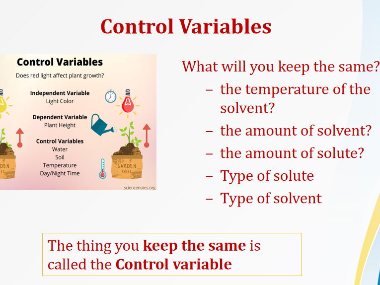 Properties of Materials [Solubility & Separation]  for Year 8