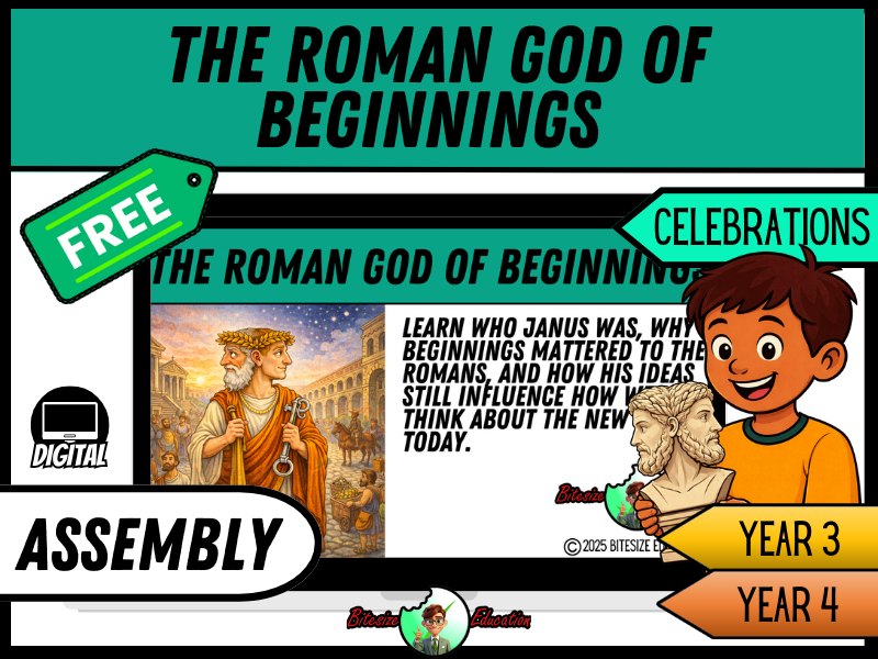 The Roman God of Beginnings | Assembly Presentation | Year 3/4