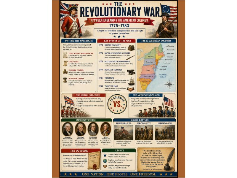 Early American Warfare: Revolution to the Civil War 18"x24" Poster Set (3)