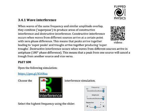 Wave interference
