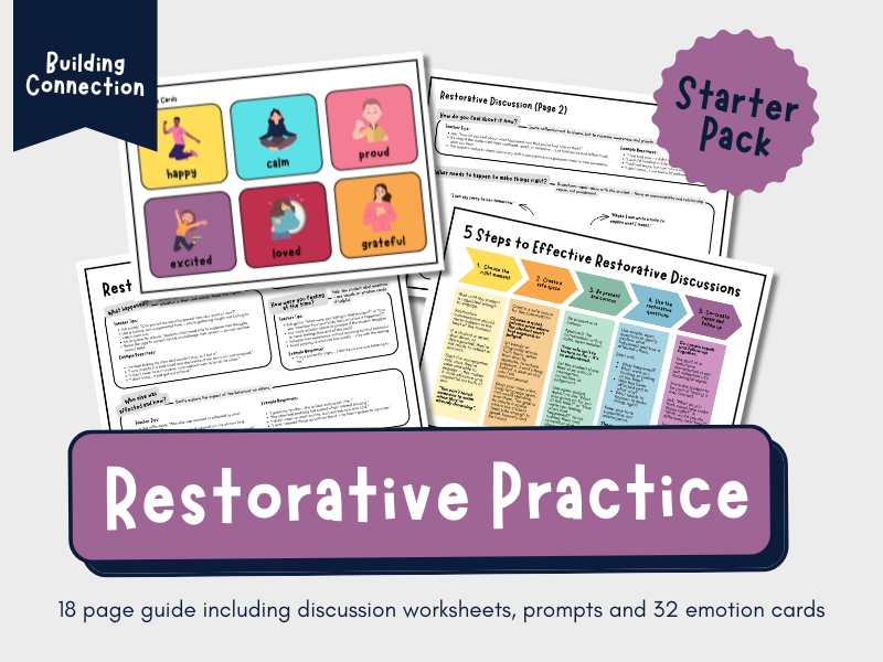 Restorative Discussion Starter Pack