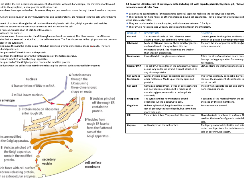 Biology Unit 3 Salters Nuffield Edexcel New Specification 2015