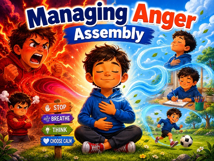 Managing Anger Assembly — KS2 | Script + PowerPoint