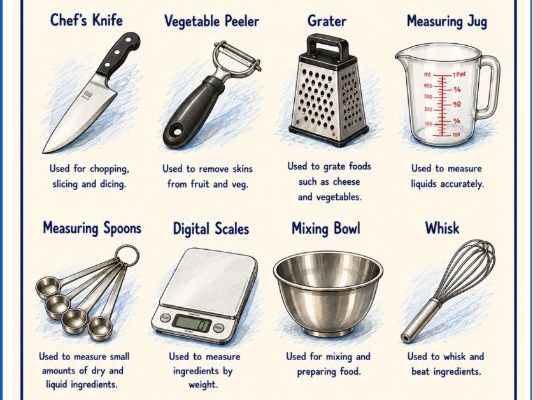 Kitchen Equipment Poster Pack