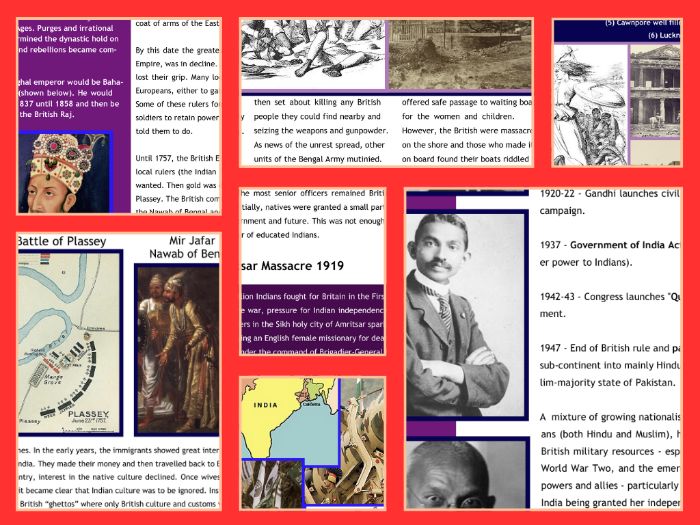 The British Empire Case Study: India - Notes and Activities